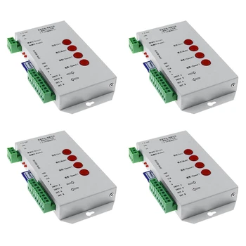 4X RGB LED контролер T1000S SD карта 2048Pixels контролер за WS2801 WS2811 WS2812B SK6812 LPD6803 DC5-24V