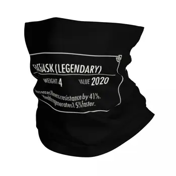 Smu Легендарна маска за лице Бандана врата маншет Ветроупорен шал за лице Корица Мъже Жени Skyrim Gamer подарък лента за глава Tube Balaclava