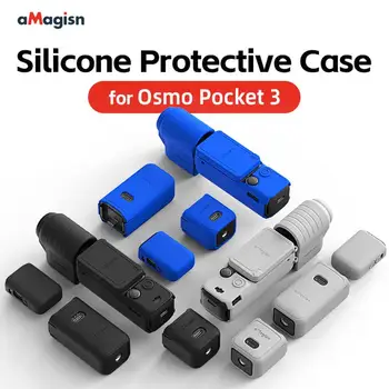  за джи Osmo Pocket3 силиконов защитен калъф устойчив на надраскване защитен ръкав аксесоари за спортни камери