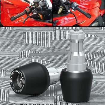 Мотоциклет метал кормило дръжки капачка край дръжки за Ducati XDiavel 1200 1200S 2016-2023 дръжка бар щепсел капачки плъзгач